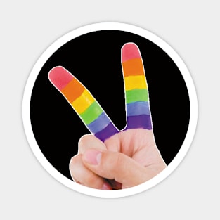 Hands Pride Month Flag Magnet